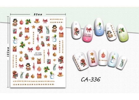 3D Nail Stickers - CA-336